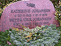  Christian Johansen døde juleaften 1985, og ligger begravet ved Seem kirke